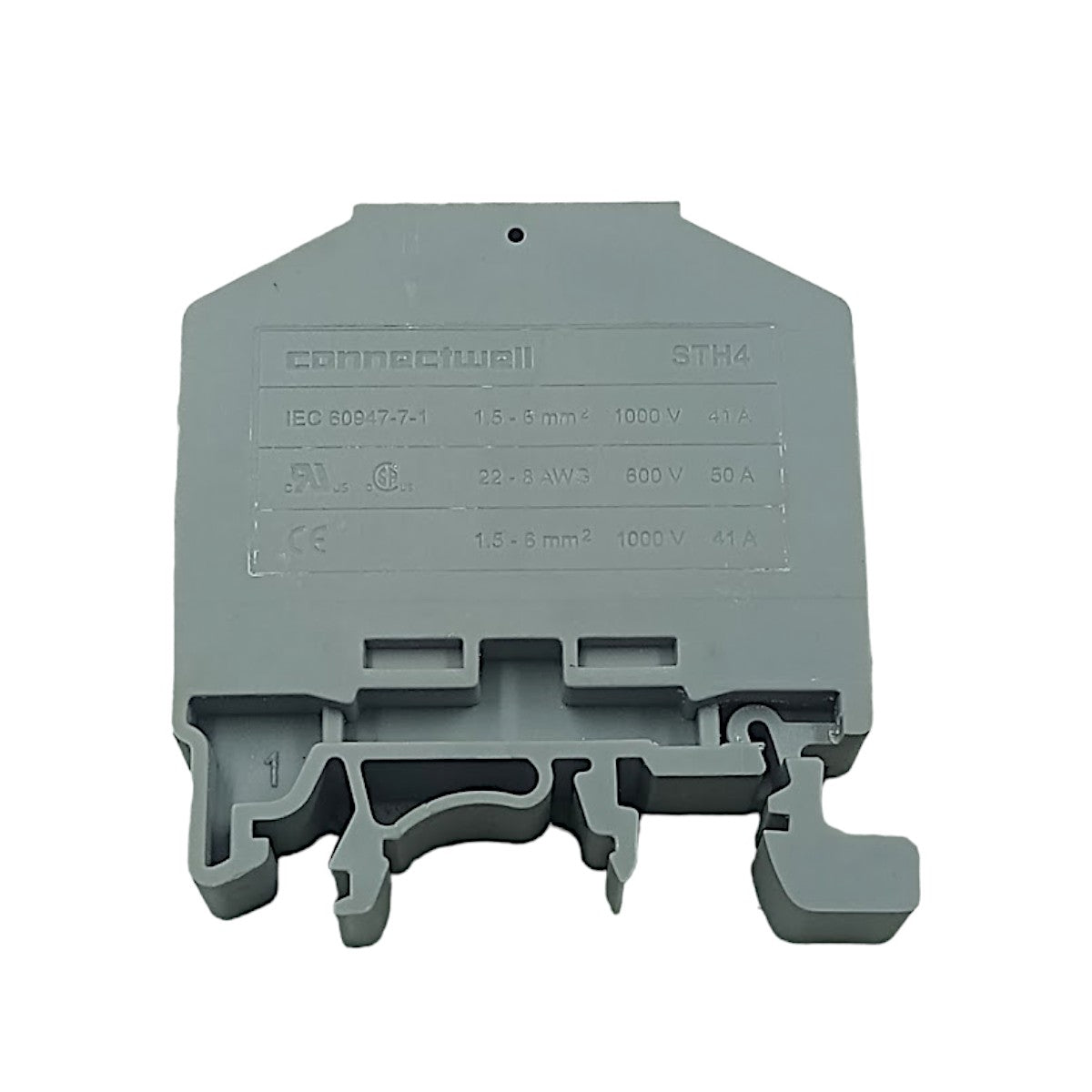 Borne de Passagem Connectwell STH4 1.5-6mm² KIT 10 PEÇAS – Cabo Eletro