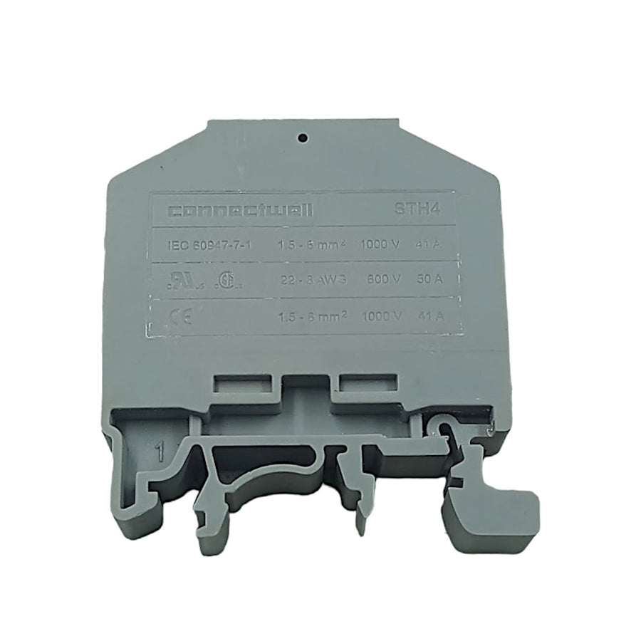 Borne de Passagem Connectwell STH4 1.5-6mm² KIT 10 PEÇAS - Cabo Eletro