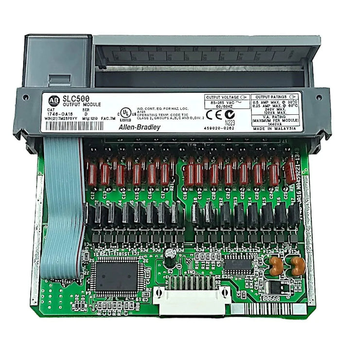 Módulo de Saída Allen-Bradley 1746-OA16 D (Incompleto) - Cabo Eletro