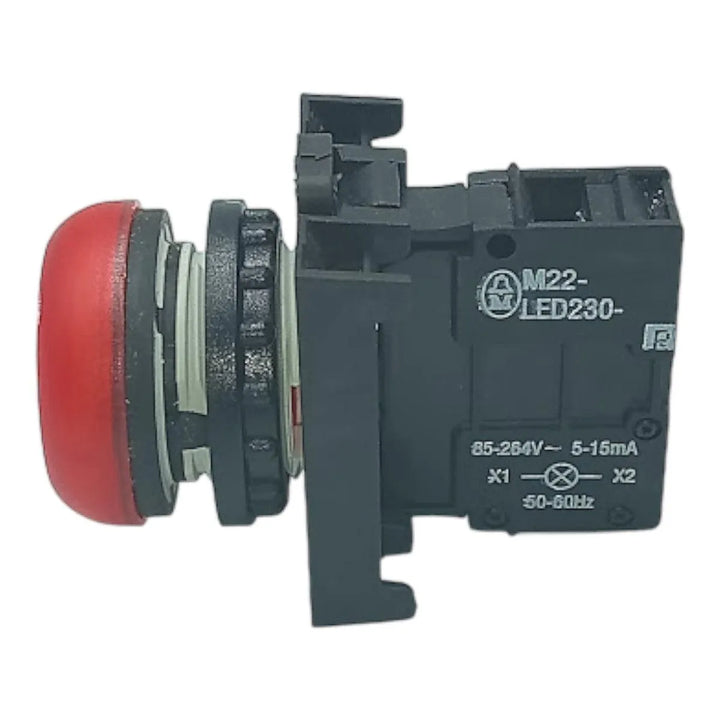 Sinaleiro Vermelho Moeller M22-LED230-R 85-264V 5-15mA - Cabo Eletro