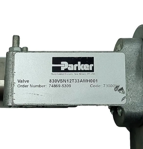 Válvula PARKER 830VSN12T33AMH001 3/4 DN20 24v 4-20mA - Cabo Eletro