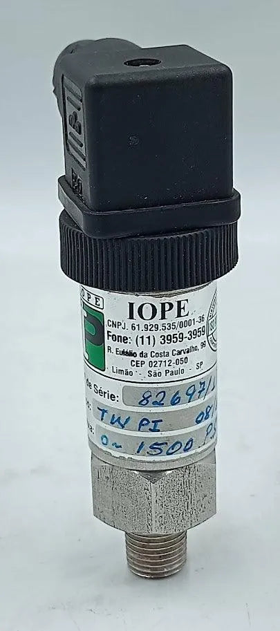 Transmissor de Pressão IOPE TWPI 0-1500 PSI - Cabo Eletro