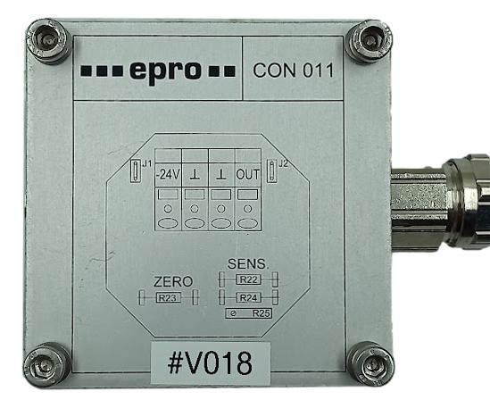 Sensor de Deslocamento Axial Epro CON 011 PR 6423/000-000 - Cabo Eletro