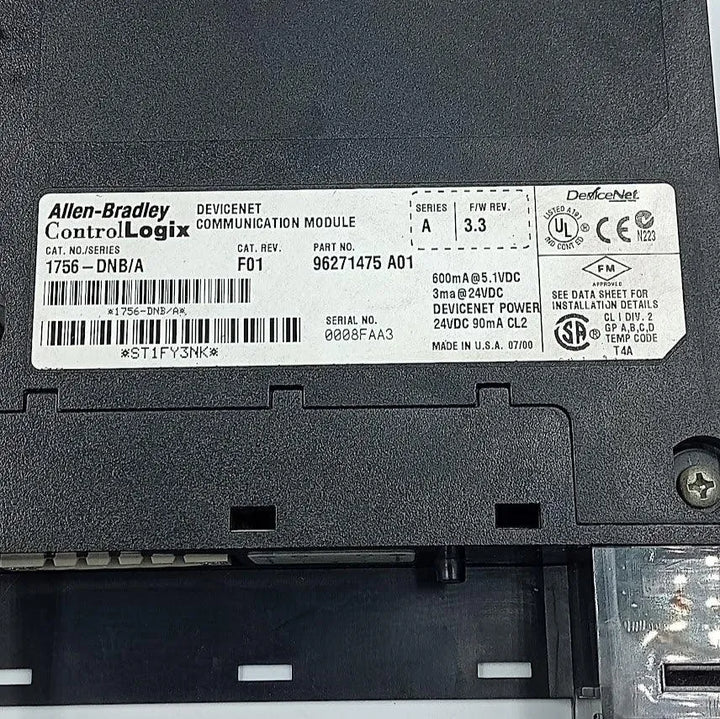 Módulo de Comunicação Allen Bradley 1756-DNB/A - Cabo Eletro