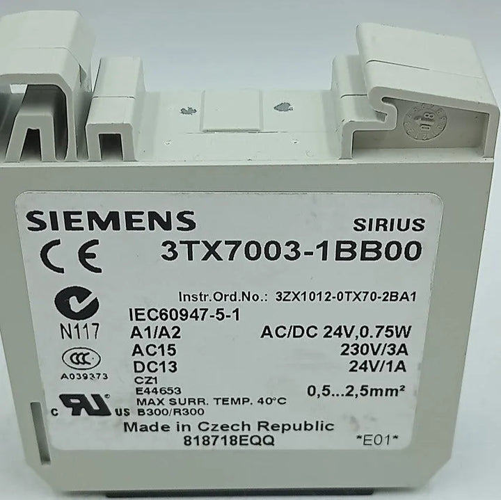 Módulo de Saída Siemens 3tx7003-1bb00 - Cabo Eletro