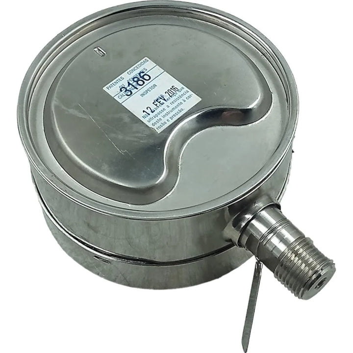 Manômetro Willy DN 120mm 1/2NPT 0 a 60kgf/cm² - Cabo Eletro