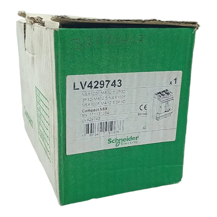 Disjuntor Caixa Moldada Schneider NSX100F 800V 8kv LV429743 - Cabo Eletro