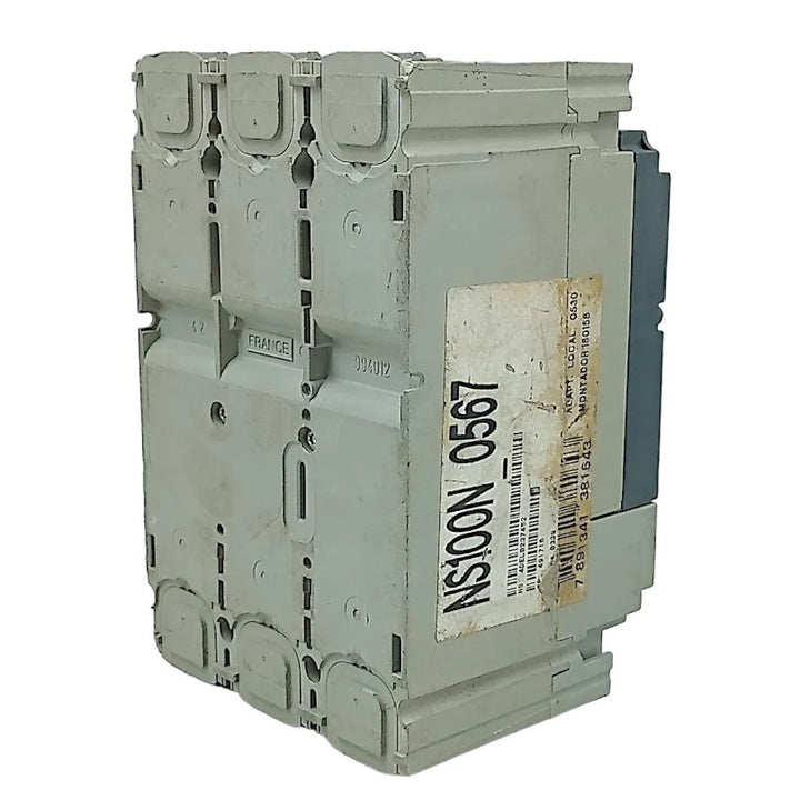 Disjuntor Caixa Moldada Merlin Gerin NS100 N 750v 8Kv 20/25a - Cabo Eletro