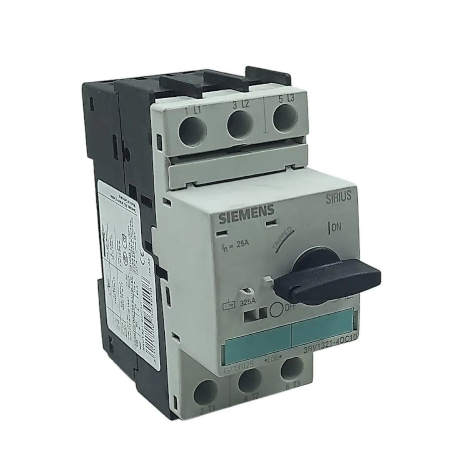 Disjuntor Motor Siemens 3RV1321-4DC10 25A - Cabo Eletro