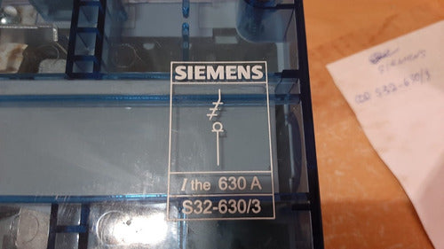 Chave Seccionadora Siemens Modelo S32-630/3 - Cabo Eletro