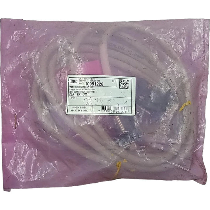 Conjunto De Cabo HMI WEG CAB-RS-2M - Cabo Eletro