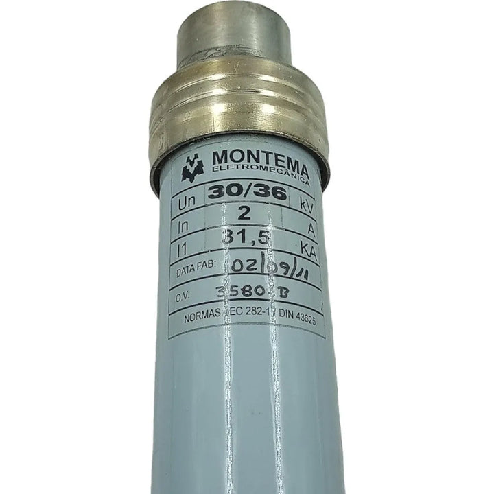 Fusível Hh Montema 30/36kv 2a 31,5ka 12kgf - Cabo Eletro