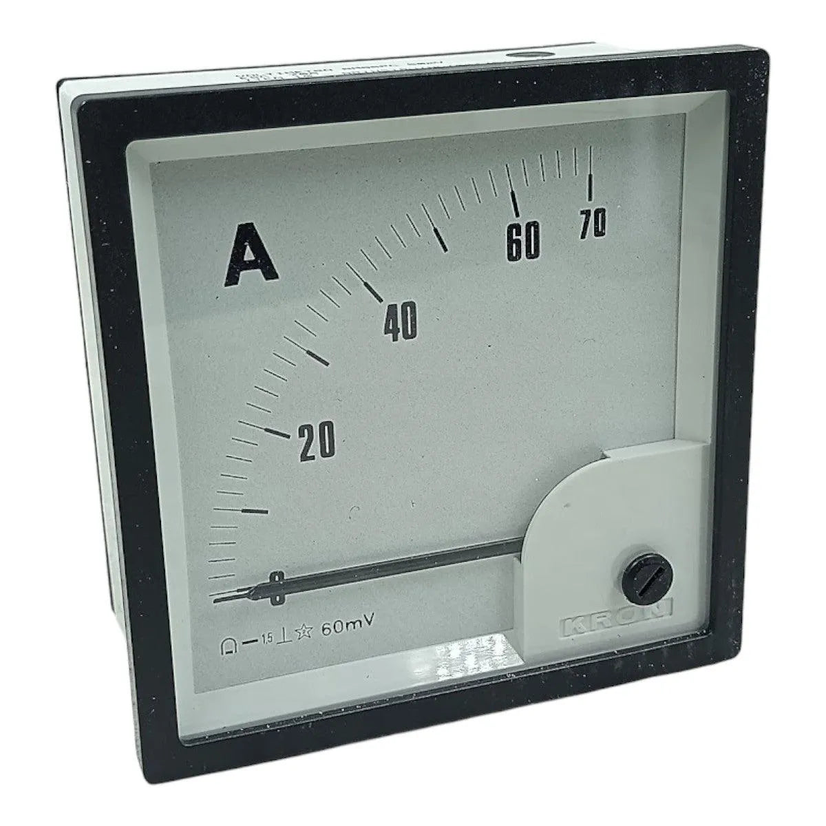 Amperimetro Kron 96X96 0-70A 60MV