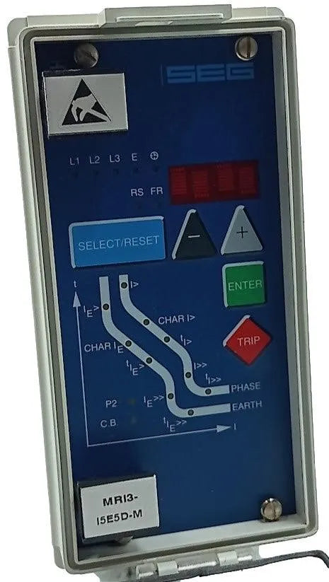 Relé de Proteção WoodWard SEG MRI3I5R5DM 5A 16-360v 50/60Hz - Cabo Eletro