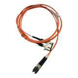 Cabo De Fibra Óptica LSZH-OFNR 50-125RHS MFG-C 6.5FT 2M - Cabo Eletro