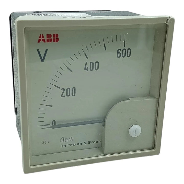 Voltimetro ABB 96x96 0-600 150v - Cabo Eletro