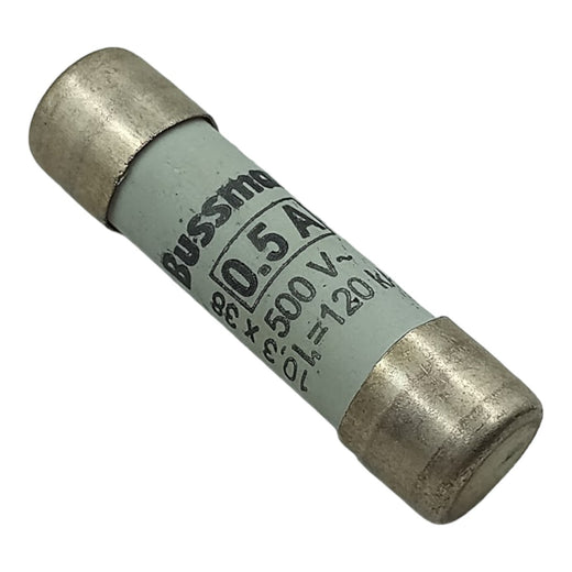 Fusivel Bussmann 10,3x38 0.5a 500v 120ka 10 Peças - Cabo Eletro