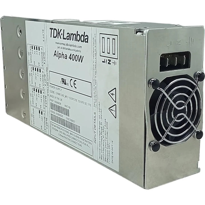 Fonte de Alimentação TDK-LAMBDA CA400 24D_MFU 400W 7A - Cabo Eletro