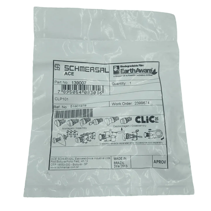 Bloco de Contato Schmersal CLP 101 500v Kit 5 pçs - Cabo Eletro