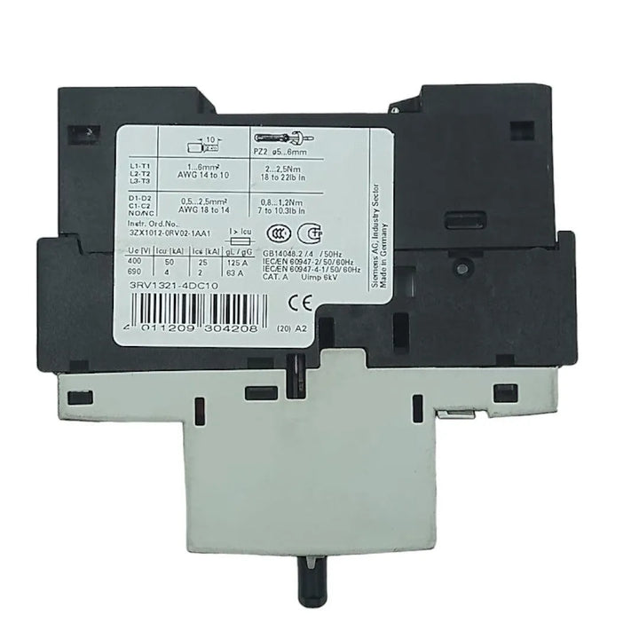 Disjuntor Motor Siemens 3RV1321-4DC10 25A - Cabo Eletro