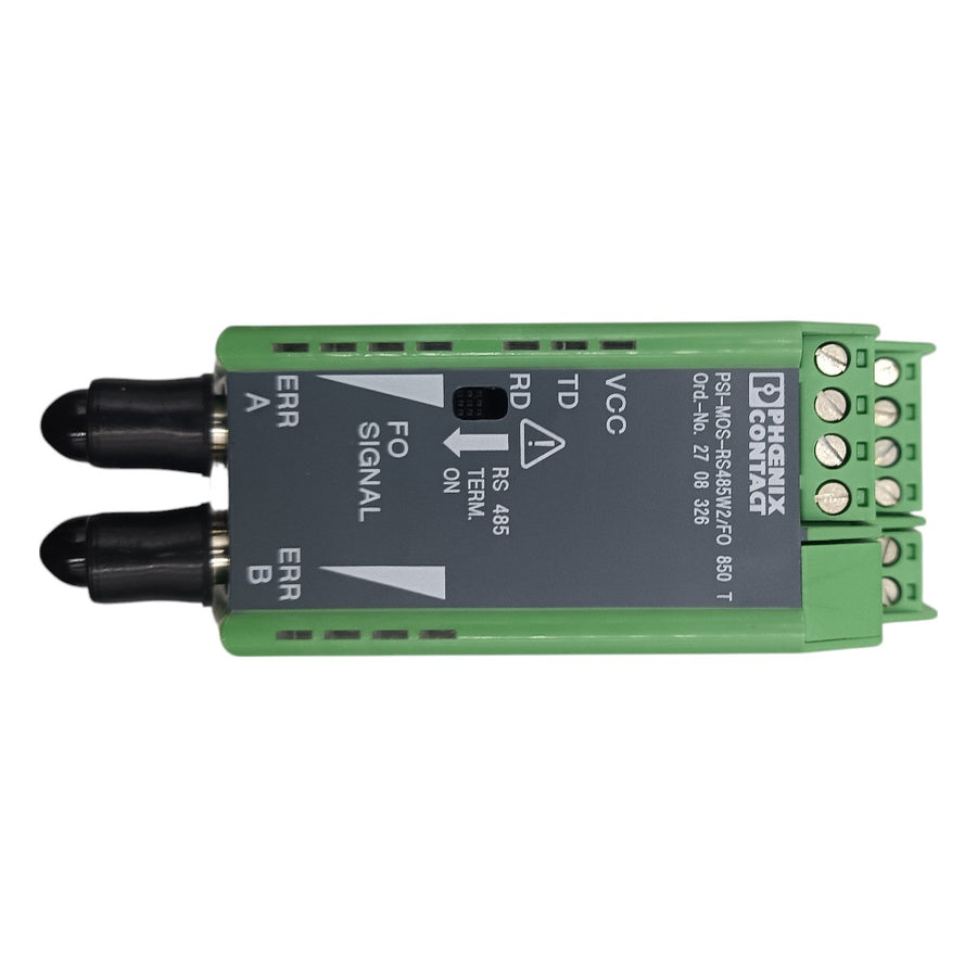 Conversor de Fibra Óptica Phoenix Contact PSI-MOS-RS485W2 - Cabo Eletro