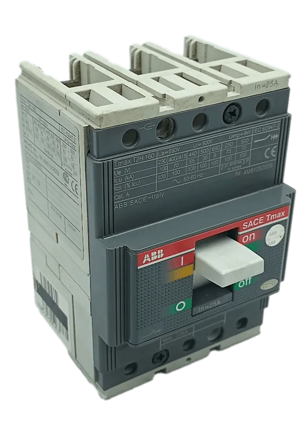 Disjuntor Abb Sace Tmax T2H 160 25A 800V - Cabo Eletro