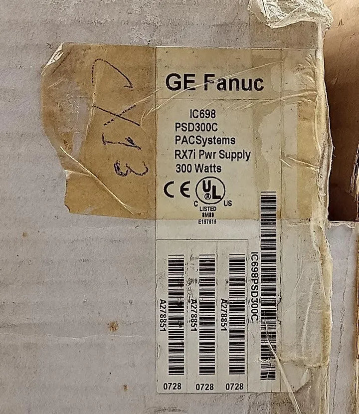 Fonte de Alimentação GE Fanuc IC698PSD300C 300W DC - Cabo Eletro