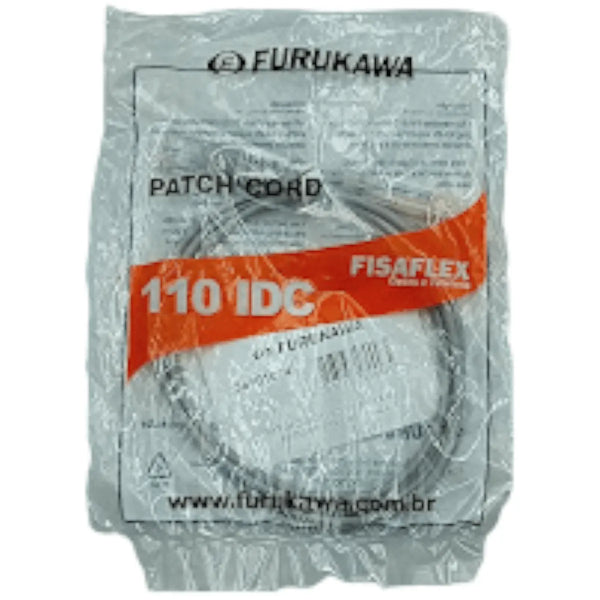 Patch Cord Furukawa 35101674 RJ-45/110IDC 1P-1.0M 5 PÇS - Cabo Eletro