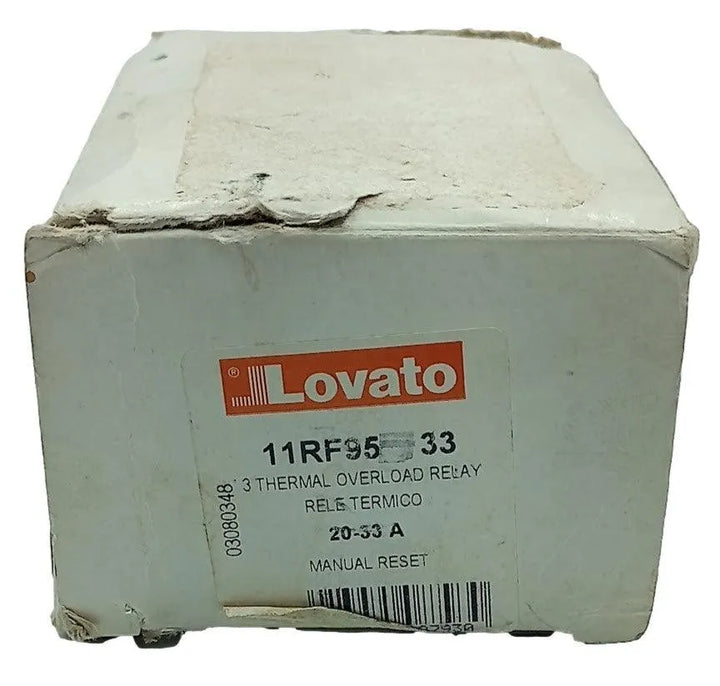 Relé Térmico Lovato 11RF95233 20-33A 600v - Cabo Eletro