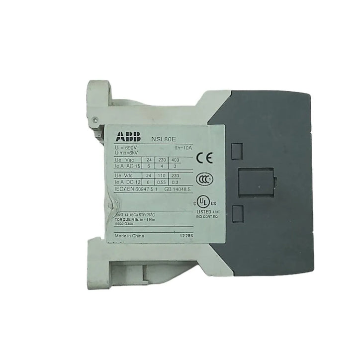 Contator ABB NSL80E 125vDC 4NA - Cabo Eletro