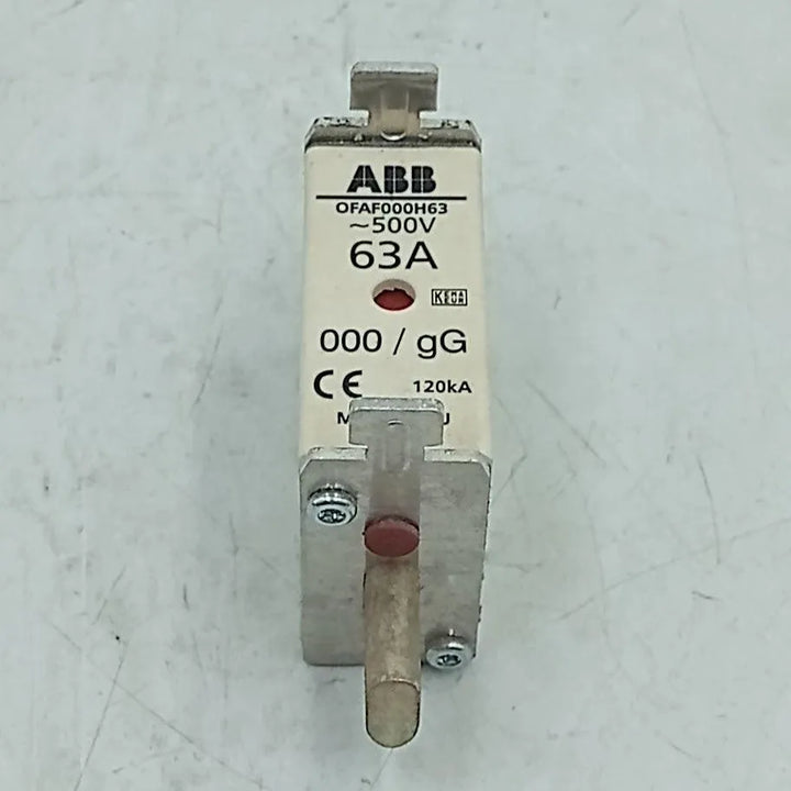 Fusível Abb OFAF000H63 63A 500V 120kA 000/gG - Cabo Eletro