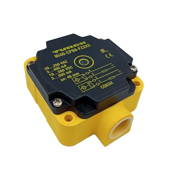 Sensor de Proximidade Turck Ni40-CP80-FZ3X2 - Cabo Eletro