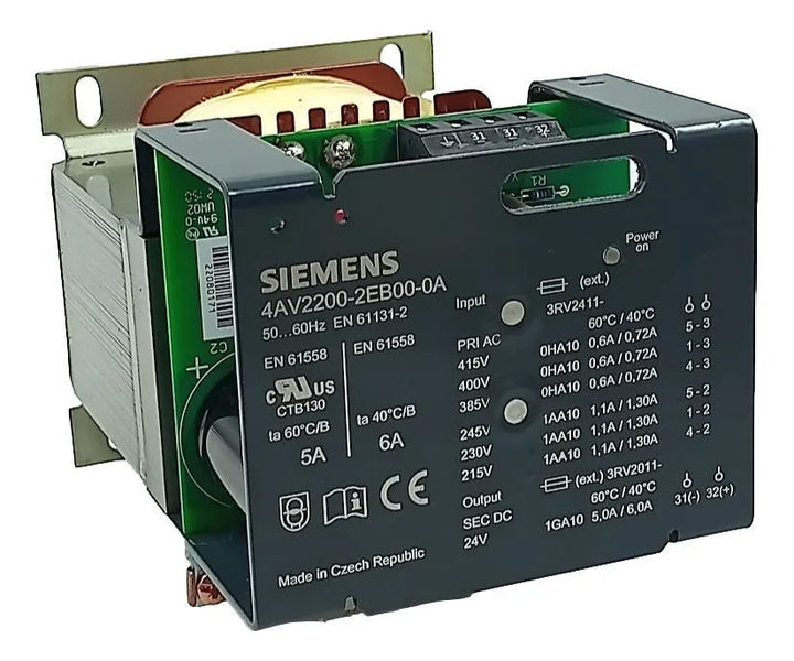 Fonte de Alimentação Siemens 4AV2200-2EB00-0A - Cabo Eletro