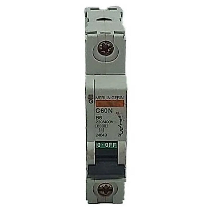 Disjuntor Monopolar Merlin Gerin C60N B6 230/400V - Cabo Eletro