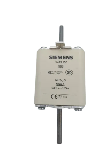 Fusível Siemens 3NA3 250 Nh2gG 300a 500v 120kA - Cabo Eletro