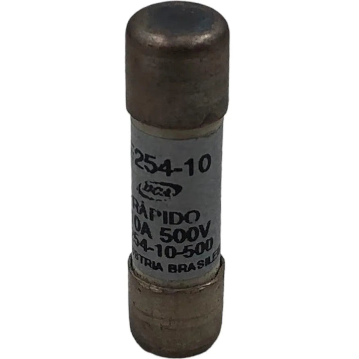 Fusível Ultra Rápido 10x38mm DCA F254-10 10A 500V - Cabo Eletro