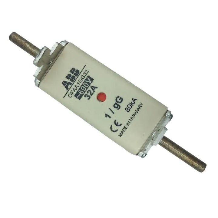 Fusível HCR ABB 1SCA022703R2930 OFAA1GG32 32A 690v 80kA - Cabo Eletro