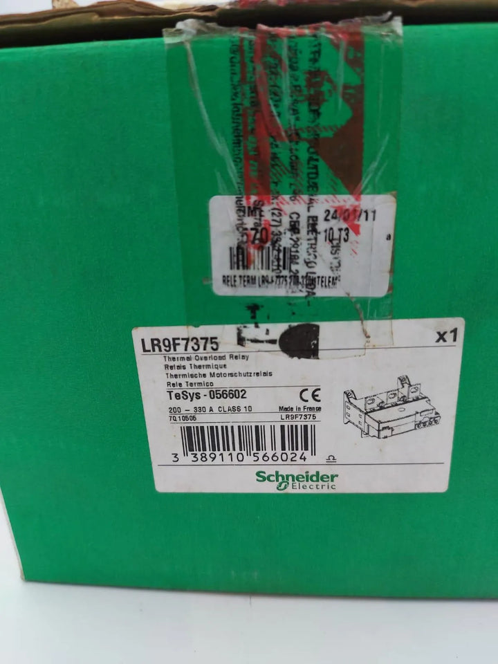 Relé Termico Schneider LR9 F 7375 200 -330 A - Cabo Eletro