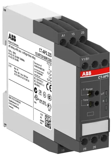 Relé Temporizador ABB CT-APS.22S 1SVR730180R3300 24v - Cabo Eletro