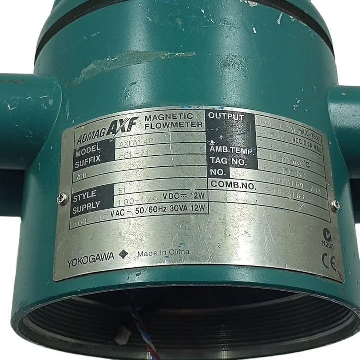 Medidor de Vazão Yokogawa AXFA14G-E1-21/SB 100-120VDC - Cabo Eletro