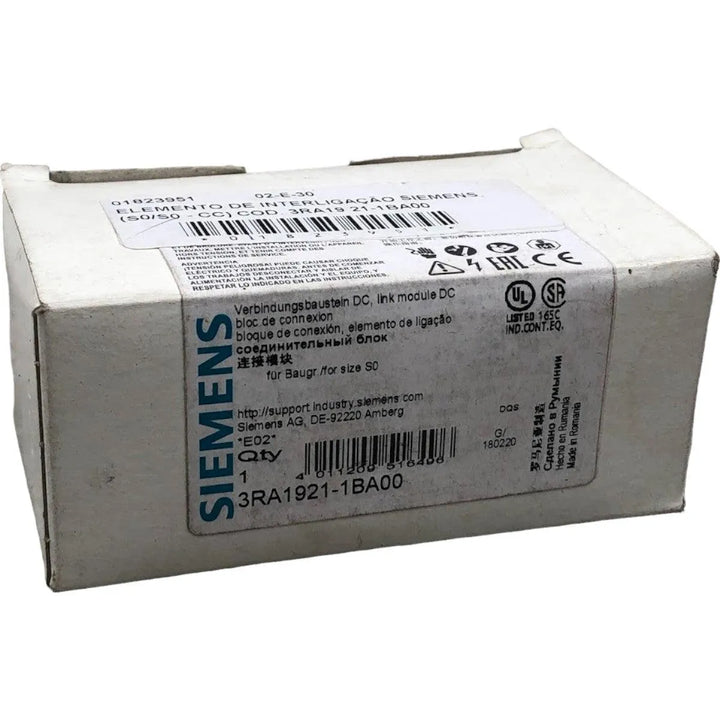 Módulo de Ligação Siemens 3RA1921-1BA00 - Cabo Eletro