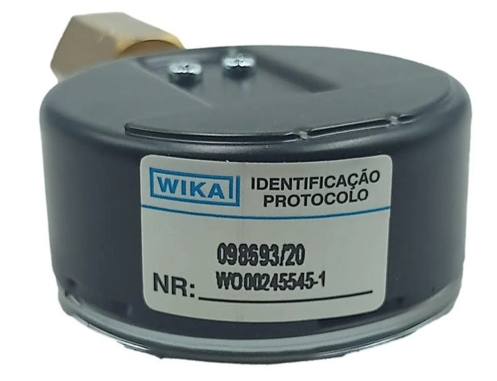 Manômetro Wika 111.10.063 61mm 1/4 NPT 0 a 100 Psi - Cabo Eletro