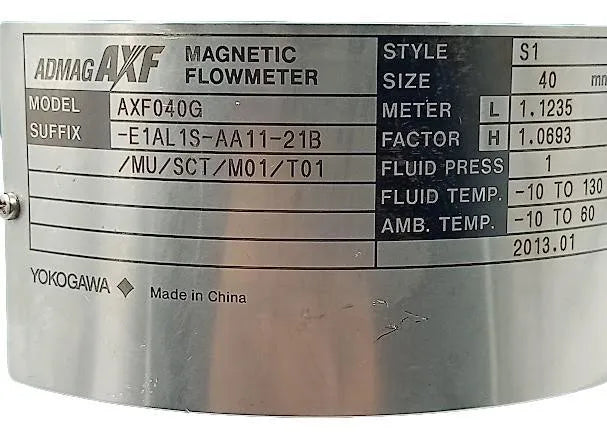 Medidor de Vazão Magnético Yokogawa AXF040G-E2AL1S-AA11-21B - Cabo Eletro