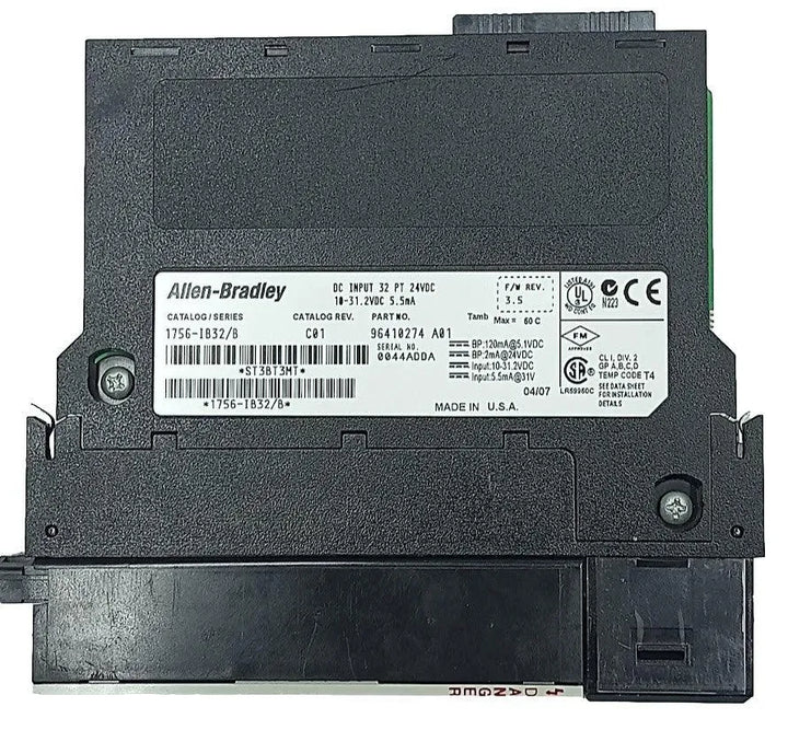 Módulo de Entrada Allen-Bradley 1756-IB32 B 32PT 24vdc - Cabo Eletro