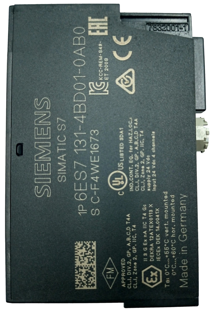 Módulo Eletrônico Siemens 6ES7 131-4BD01-0AB0 - Cabo Eletro