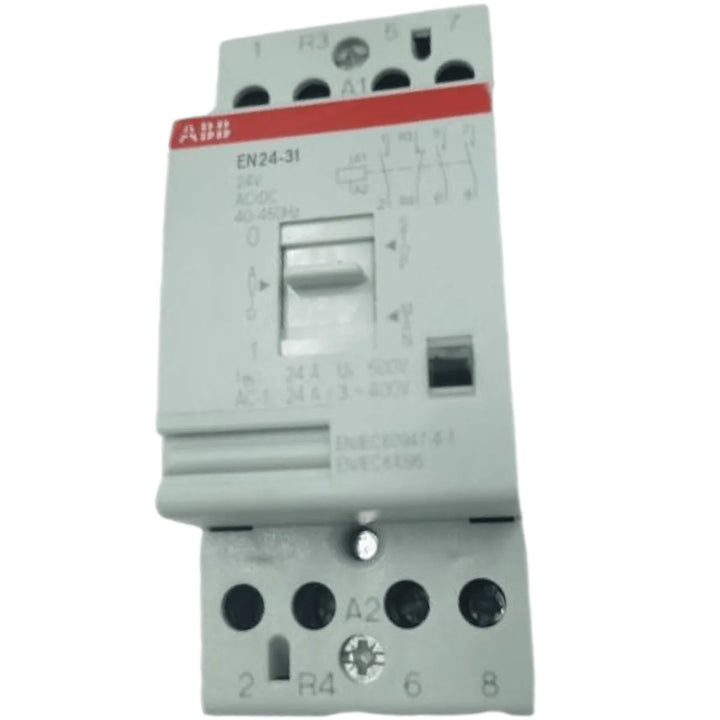 Contator de Instalação ABB EN24-31 24A 400V 24VAC/DC - Cabo Eletro