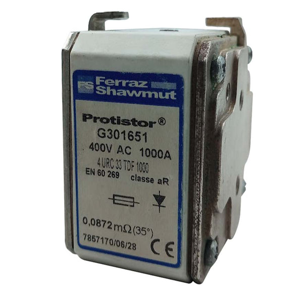 Fusível Ultra-Rápido Ferraz Shawmut PC33UC40V10CTD3 1000A