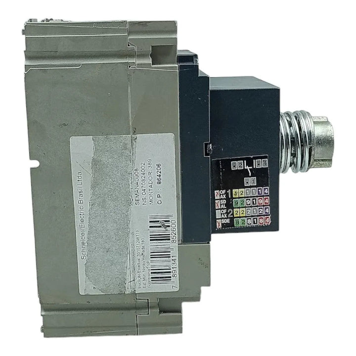 Disjuntor Caixa Moldada Merlin Gerin NS100 H MA25A 750V 8KV - Cabo Eletro