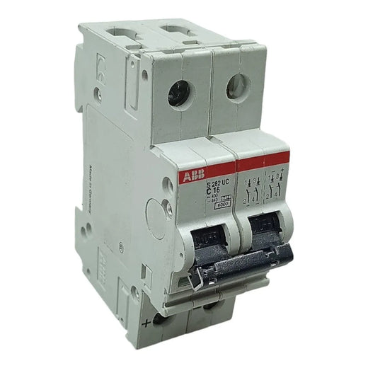 Disjuntor Bipolar 2P ABB S282 UC C16 400/440V - Cabo Eletro