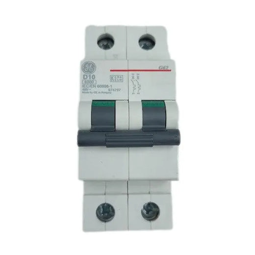 Disjuntor Bipolar GE G62D10 10KA 240/415V - Cabo Eletro